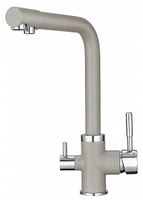 Комплект кухонный смеситель Granula 2015 Базальт + Фильтр Granula — фото 2, Смесители для кухни