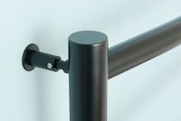 Электрический полотенцесушитель Сунержа Галант 4.0 1200x500 L 31-0830-1250 Черный матовый — фото 6, Электрические полотенцесушители