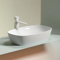 Раковина-чаша Ceramicanova Element 60 CN6049 Белая глянцевая — фото 6, Раковины