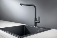 Granula-2502, ШВАРЦ, СМЕСИТЕЛЬ КУХОННЫЙ — фото 1, Смесители для кухни