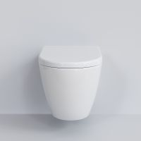 Унитаз Ambassador Queen 113T20001R-112T20001 подвесной Белый глянцевый с сиденьем Микролифт — фото 4, Подвесные унитазы