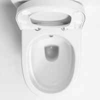 Унитаз биде Creavit Mare MA361-00CB00E-0000 Белый без бачка и сиденья — фото 4, Унитазы