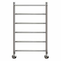 Водяной полотенцесушитель Point Афина PN04158P П5 500x800 с полкой Хром — фото 6, Водяные полотенцесушители