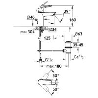Смеситель для раковины AQUAme Prato AQMP6121 Хром — фото 4, Смесители для раковины