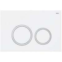 Клавиша смыва Iddis Unifix UNI03WCi77 Белая — фото 1, Кнопки смыва