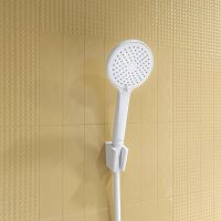 Ручной душ Iddis Ray RAY3F0Wi18 Белый матовый — фото 4, Лейки для душа