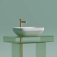 Раковина-чаша Ceramicanova Element 50 CN6055MW Белая матовая — фото 15, Раковины накладные