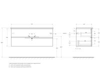 Товар: База под раковину подвесная CEZARES DUET-1200-2C-SO-SPF-P - фото 2 База под раковину подвесная CEZARES DUET-1200-2C-SO-SPF-P — фото 2, Тумбы под раковину