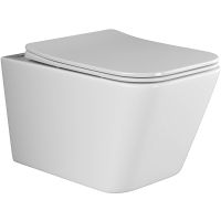 Унитаз Ceramicanova Metric CN3007 подвесной с сиденьем Микролифт — фото 1, Подвесные унитазы