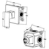 Товар: Гигиенический душ со смесителем Swedbe Platta 5527 Хром - фото 3 Гигиенический душ со смесителем Swedbe Platta 5527 Хром — фото 3, Гигиенические души