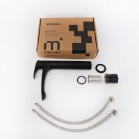 Товар: Смеситель для раковины Milardo Rora RORBL01M01 Черный матовый - фото 6 Смеситель для раковины Milardo Rora RORBL01M01 Черный матовый — фото 6, Смесители для раковины