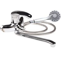 Смеситель для ванны Сантаком StOmega 3309-3 универсальный Хром — фото 1, Смеситель для ванны