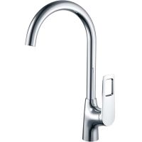 Смеситель для кухни Haiba HB70595 Хром — фото 1, Смесители для кухни