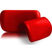 Подголовник для ванны 1MarKa Comfort CR Красный — фото 1, Комплектующие
