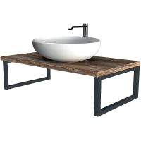 Столешница под раковину 1MarKa Grunge Loft 70 Ц0000015937 Дуб Намибия — фото 7, Столешницы под раковину