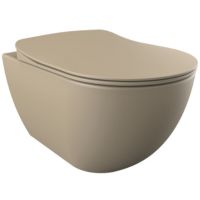 Товар: Унитаз Creavit Free FE322-11CM00E-0000 подвесной Капучино матовый без сиденья - фото 1 Унитаз Creavit Free FE322-11CM00E-0000 подвесной Капучино матовый без сиденья — фото 1, Подвесные унитазы