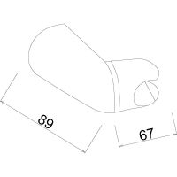 Товар: Держатель ручного душа Melodia della vita Prime MKP28000P Хром - фото 2 Держатель ручного душа Melodia della vita Prime MKP28000P Хром — фото 2, Комплектующие для душевого оборудования
