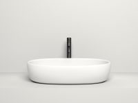 Раковина-чаша Salini Luce 70 110721M Белая матовая — фото 2, Раковины накладные