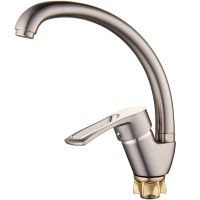 Смеситель для кухни G-Lauf 8G4-A181KH Сатин — фото 1, Смесители для кухни