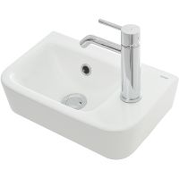 Раковина AQUAme 38 R AQM5006R Белая глянцевая — фото 1, Мини-раковины