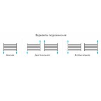 Водяной полотенцесушитель Сунержа Богема 600х1100 L Хром — фото 2, Водяные полотенцесушители