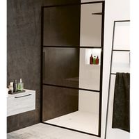 Товар: Душевая дверь Riho Grid 80 G004001121 (GB1080000) профиль Черный стекло прозрачное - фото 1 Душевая дверь Riho Grid 80 G004001121 (GB1080000) профиль Черный стекло прозрачное — фото 1, Распашные душевые двери