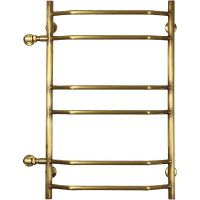 Водяной полотенцесушитель Domoterm Лаура П6 500x800-500 АБР Античная бронза — фото 1, Водяные полотенцесушители