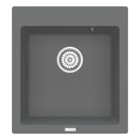 Товар: Мойка кухонная Point Моко 47 PN3006AL, серый - фото 1 Мойка кухонная Point Моко 47 PN3006AL, серый — фото 1, Кухонные мойки