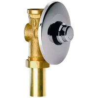 Смывное устройство для писсуара Remer Tempor TE171 Хром — фото 1, Комплектующие для туалета