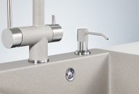 Granula-1403, БАЗАЛЬТ, ДОЗАТОР КУХОННЫЙ — фото 1, Дозаторы для кухонных моек