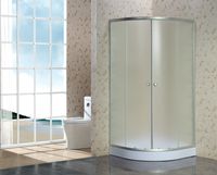 Душевой уголок Niagara Eco NG-003-14 (80х80х195) низкий поддон(13см),стекло матовое,2 места — фото 3, Душевые уголки