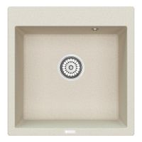 Мойка кухонная Point Арбель 51 PN3001BG, светло-бежевый — фото 1, Кухонные мойки