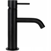 Смеситель для раковины Remer X-Style X12NO Черный матовый — фото 1, Смесители для раковины