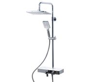 A11301 Thermo Душевой комплект с термостатическим смесителем — фото 1, Душевые стойки