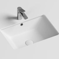 Товар: Раковина Ceramicanova Element 55 CN6045 Белая - фото 3 Раковина Ceramicanova Element 55 CN6045 Белая — фото 3, Раковины встраиваемые снизу