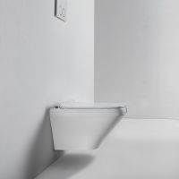 Товар: Унитаз Bond Cube F11-10 подвесной Белый с сиденьем Микролифт - фото 3 Унитаз Bond Cube F11-10 подвесной Белый с сиденьем Микролифт — фото 3, Унитазы