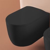 Товар: Унитаз Artceram Monet MNV001 17 00 подвесной Черный матовый без сиденья - фото 3 Унитаз Artceram Monet MNV001 17 00 подвесной Черный матовый без сиденья — фото 3, Подвесные унитазы