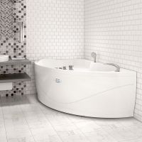 Акриловая ванна Radomir Vannesa Алари 168x120 L 2-01-0-1-1-218 Белая без гидромассажа — фото 4, Ванны