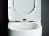 Напольный пристенный унитаз Mia Rimless — фото 14, Напольные унитазы