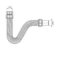 Сифон для раковины Bettoserb 125313 Серый — фото 2, Сифоны