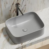 Раковина-чаша Ceramicanova Element 51 CN6052MSG Серая матовая — фото 23, Раковины накладные