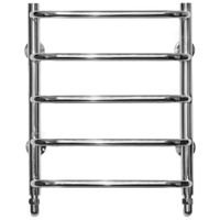 Водяной полотенцесушитель Domoterm Стефано П5 400*500 Хром — фото 1, Водяные полотенцесушители