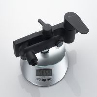 Душевая система Raglo R31.24.06 Черная матовая — фото 3, Душевые стойки