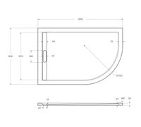 Товар: Поддон из искусственного мрамора CEZARES арт-TRAY-AS-RH-120/80-30-W-L - фото 3 Поддон из искусственного мрамора CEZARES арт-TRAY-AS-RH-120/80-30-W-L — фото 3, Душевые поддоны из литьевого мрамора