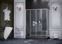 Товар: Душевой уголок Ambassador Forsa 170х70 17021112AX-70AX профиль Хром стекло прозрачное - фото 4 Душевой уголок Ambassador Forsa 170х70 17021112AX-70AX профиль Хром стекло прозрачное — фото 4, Душевые уголки