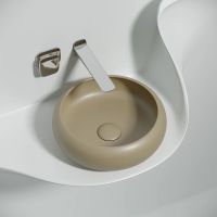 Раковина-чаша Ceramicanova Element 36 CN6050MC Капучино матовая — фото 18, Раковины накладные