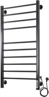 Электрический полотенцесушитель Domoterm Куба DMT Куба П10 500x1000 EK R Черный матовый — фото 4, Электрические полотенцесушители