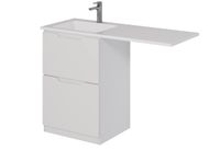 Товар: Тумба Bona, 60 см, напольная, 2 ящика, белый глянец арт-99.0451 - фото 2 Тумба Bona, 60 см, напольная, 2 ящика, белый глянец арт-99.0451 — фото 2, Тумбы под раковину