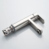 Смеситель для раковины Accoona H205 A96205 Нержавеющая сталь — фото 4, Смесители для раковины