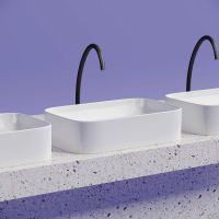 Раковина-чаша Ceramicanova Element 61 CN6053 Белая глянцевая — фото 4, Раковины